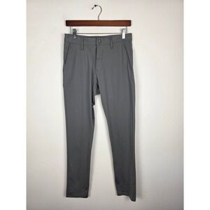 RHONE Men's 28 Gray Performance Commuter Pants Slim